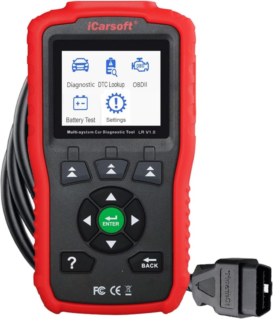 Auto Diagnostic Scanner iCarsoft LR V1.0 for LandroverJaguar with Oil Service Reset Battery Test New Version of i930 (red) Auto Diagnostic Scanner iCarsoft LR V1.0 for LandroverJaguar with Oil Service Reset Battery Test New Version of i930 (red)