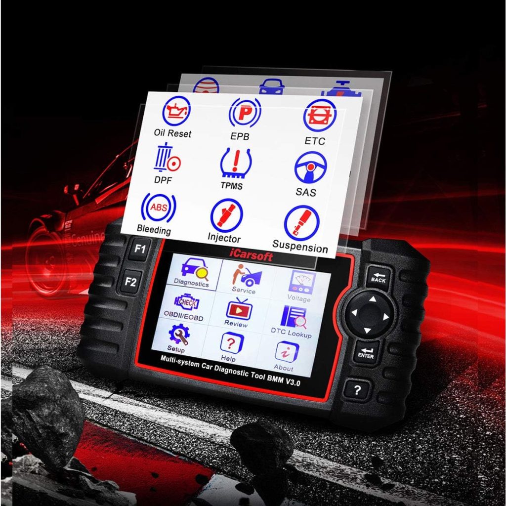 iCarsoft BMM V3.0 for BMW/Mini/Rolls_Royce Diagnostic Tool with auto VIN/Quick Test/Actuation Test