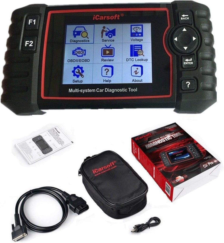 iCarsoft CR Pro Multi-Systems Diagnostic Scan Tool for Multi-Brand Vehicles +Oil Reset+EPB+BMS+DPF+SAS+ETC+BLD+INJ