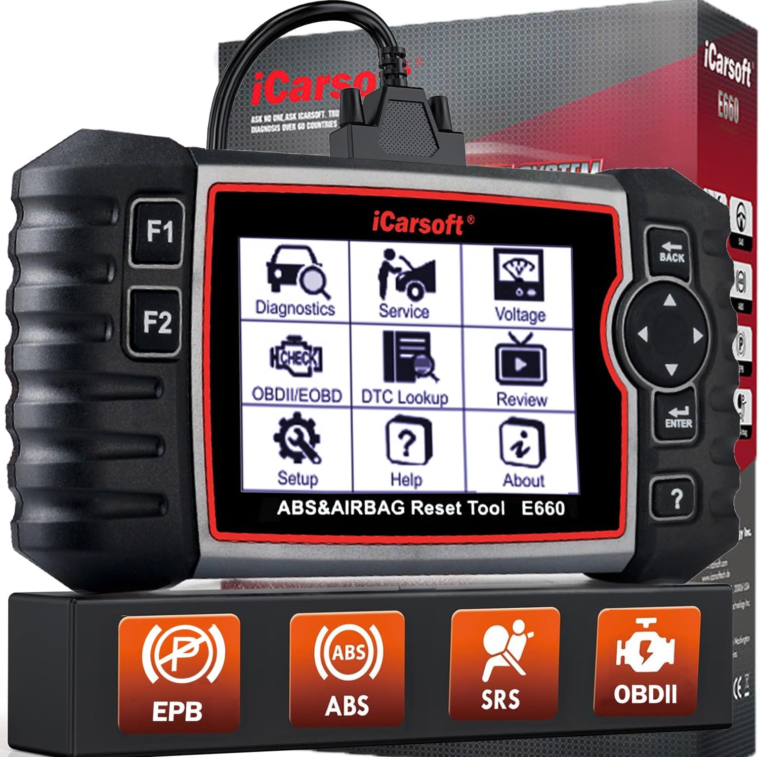 iCarsoft E660 ABS Diagnostic Tool Review