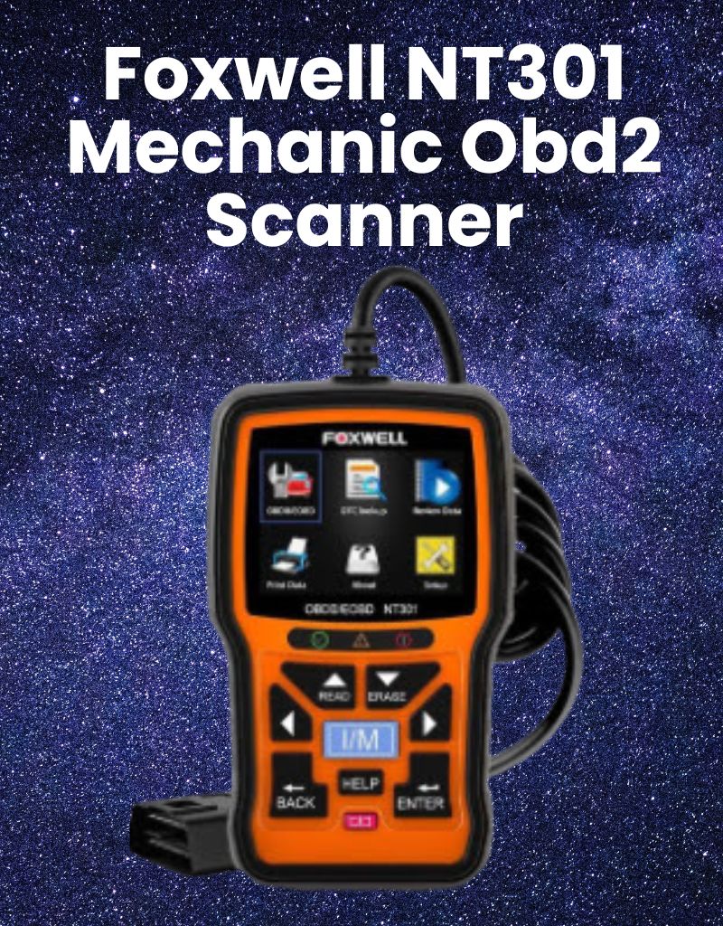 Foxwell NT301 Mechanic Obd2 Scanner Review