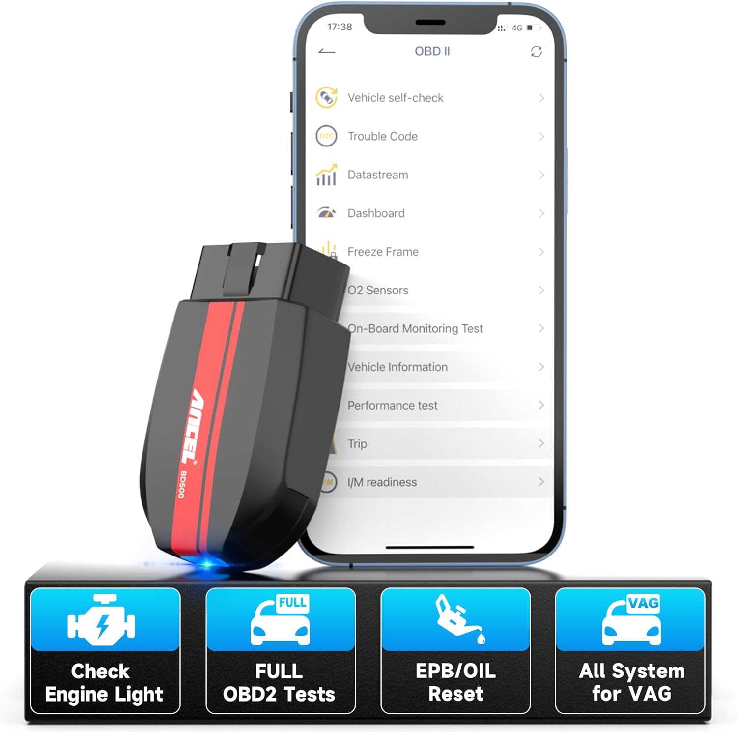 ANCEL BD500 Bluetooth Diagnostic Scan Tool Review