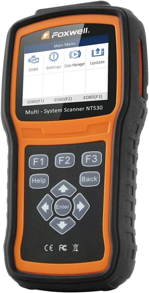 FOXWELL NT530 for Dodge Jeep Chrysler All Systems, All Maintenance Service - Bidirectional Diagnostic Scan Tool OBD2 Scanner Automotive Code Reader ABS Bleed SRS Airbag SAS TPMS TPS EPB Oil Reset CKP FOXWELL NT530 for Dodge Jeep Chrysler All Systems, All Maintenance Service - Bidirectional Diagnostic Scan Tool OBD2 Scanner Automotive Code Reader ABS Bleed SRS Airbag SAS TPMS TPS EPB Oil Reset CKP