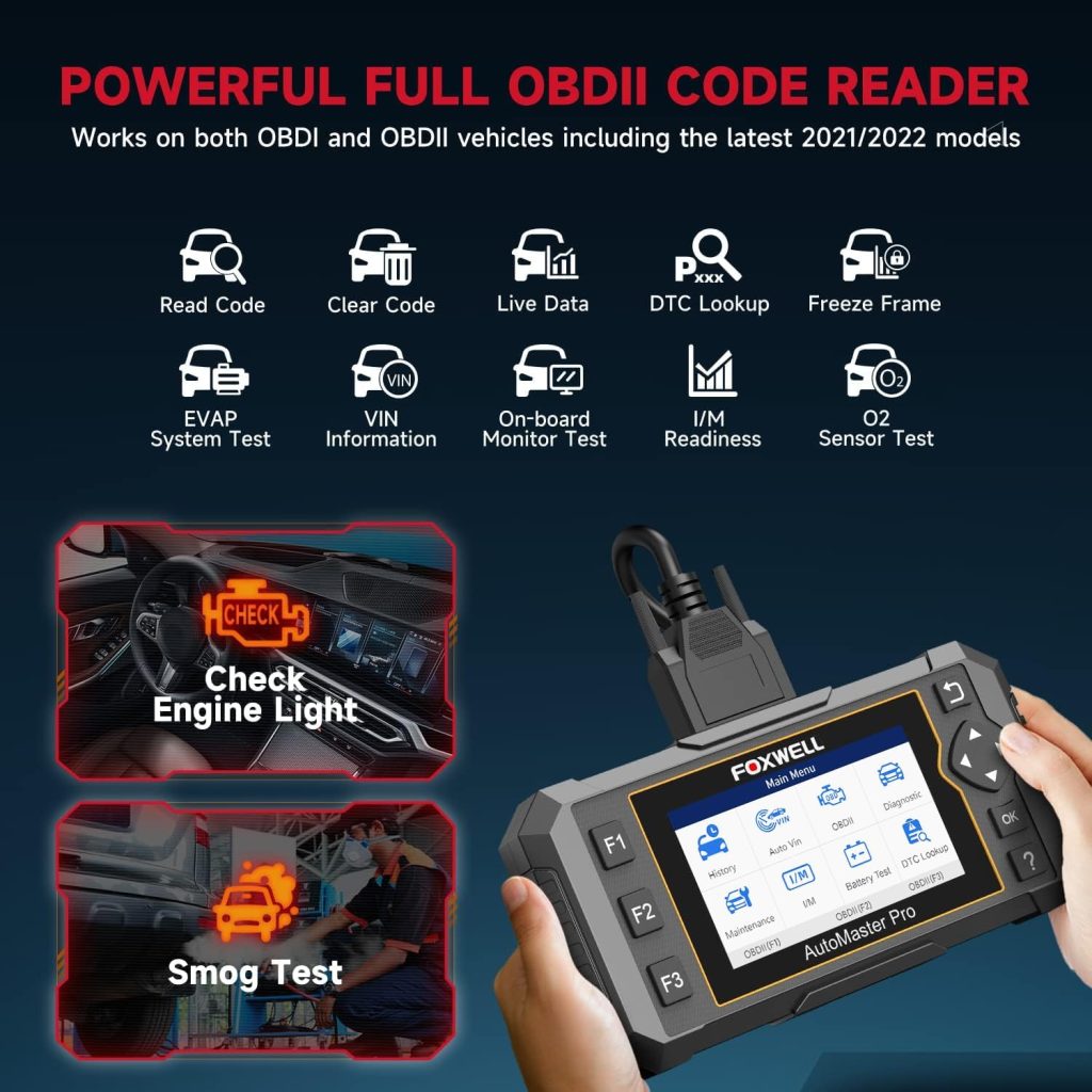 FOXWELL NT614 Elite Car Scanner, 2024 Engine Airbag Transmission ABS Scan Tool and FOXWELL NT301 OBD2 Scanner FOXWELL NT614 Elite Car Scanner, 2024 Engine Airbag Transmission ABS Scan Tool and FOXWELL NT301 OBD2 Scanner