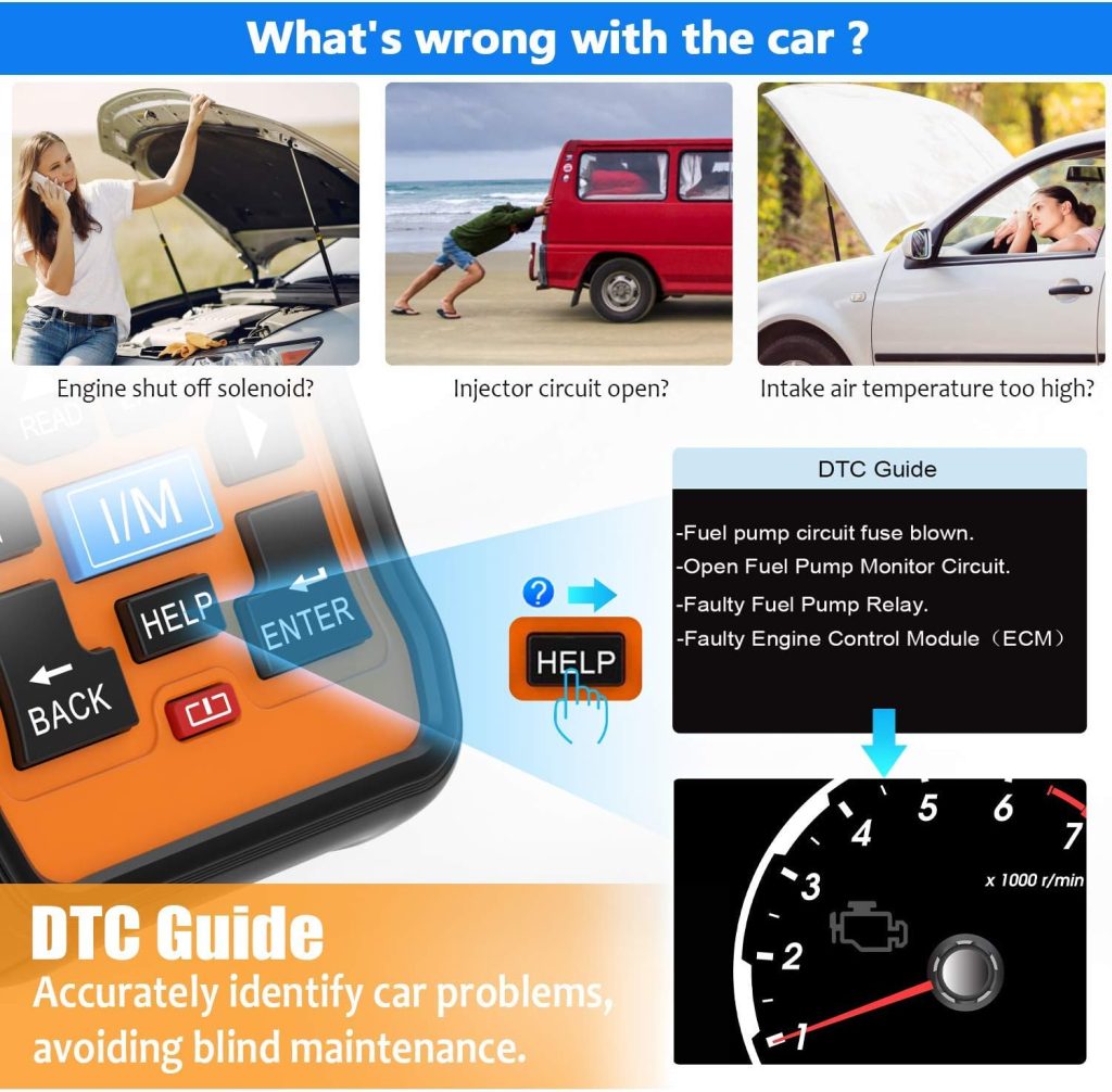 FOXWELL OBD2 OBD II 16Pin Male to Female Diagnostic Extension Convert Cable and FOXWELL NT301 OBD2 Scanner FOXWELL OBD2 OBD II 16Pin Male to Female Diagnostic Extension Convert Cable and FOXWELL NT301 OBD2 Scanner