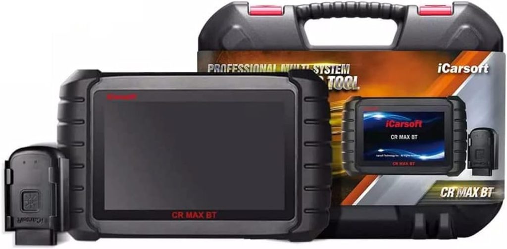 iCarsoft CR Max BT Bluetooth - Professional Multibrand Automotive Diagnostic Scanner - Read/Erase Faults Codes - Reset Oil Service - Coding Programming iCarsoft CR Max BT Bluetooth - Professional Multibrand Automotive Diagnostic Scanner - Read/Erase Faults Codes - Reset Oil Service - Coding Programming