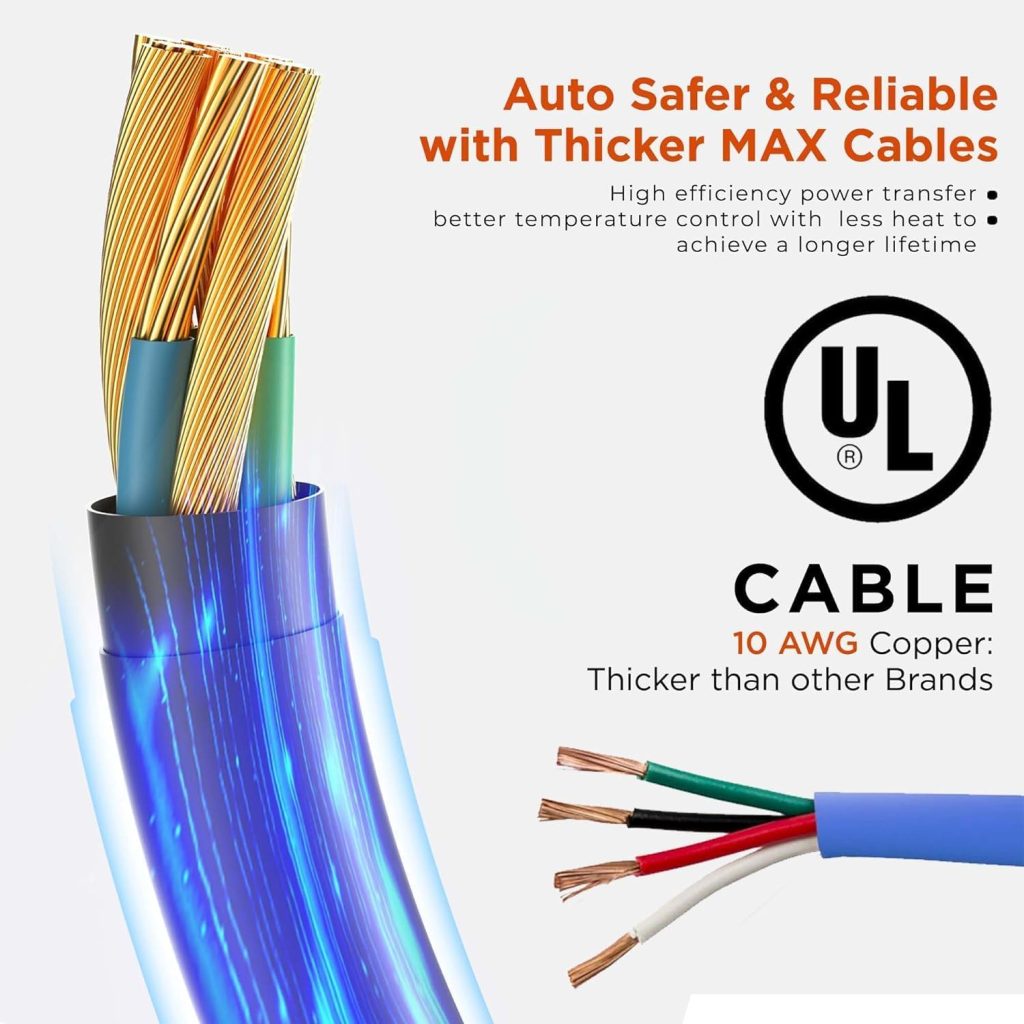 Voltre M2 Level 1 2 EV Charger for Tesla EVs | 25 Ft MAX Cable | 10-32A | 110-240V Portable Electric Car Fast Charger |14-50, 5-15 Plug | Electric Vehicle Charger for J1772 Evs Voltre M2 Level 1 2 EV Charger for Tesla EVs | 25 Ft MAX Cable | 10-32A | 110-240V Portable Electric Car Fast Charger |14-50, 5-15 Plug | Electric Vehicle Charger for J1772 Evs