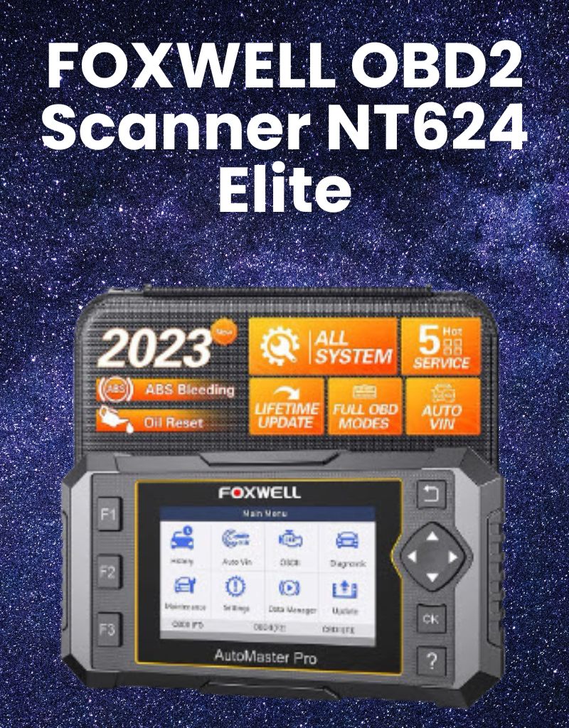 FOXWELL OBD2 Scanner NT624 Elite All Systems Review