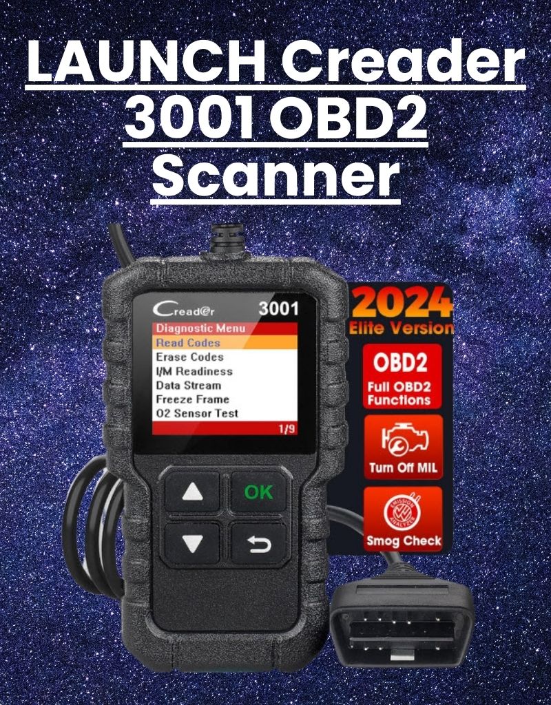 LAUNCH Creader 3001 OBD2 Scanner Review
