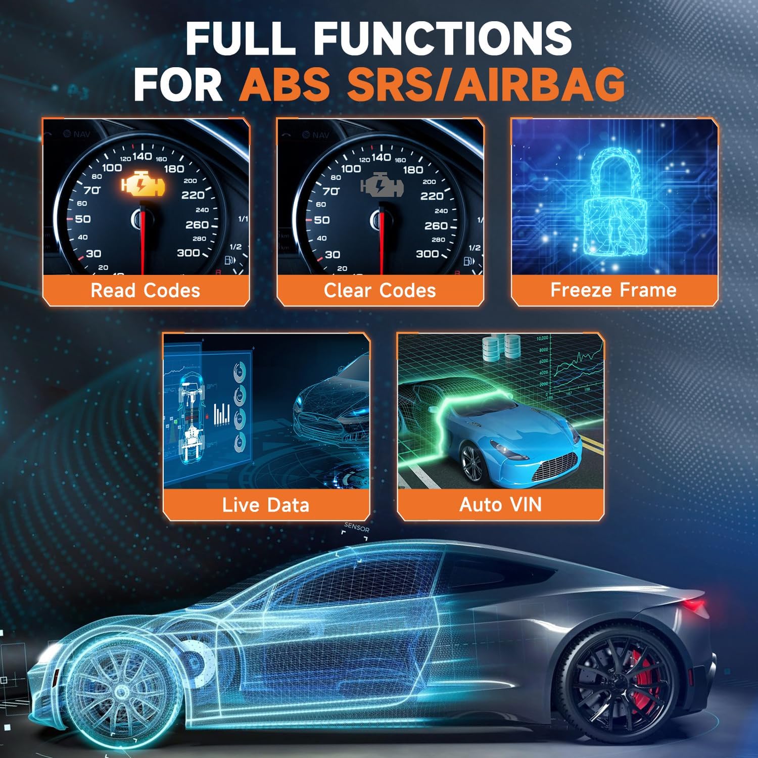 FOXWELL NT630 Plus OBD2 Scanner with NT301 CASE OBD2 Scanner Professional Enhanced FOXWELL NT630 Plus OBD2 Scanner with NT301 CASE OBD2 Scanner Professional Enhanced