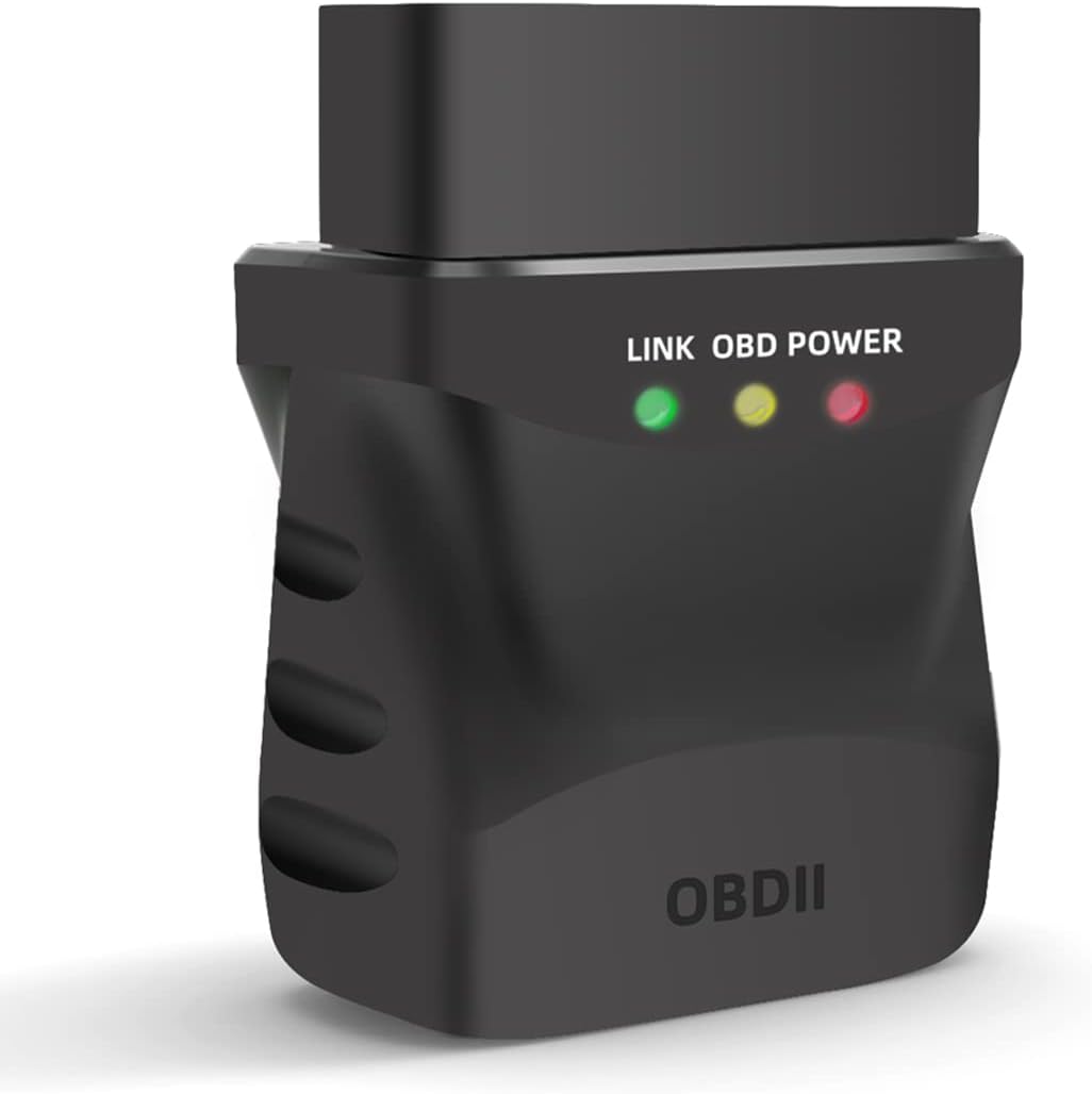 OBD2 Bluetooth 4.0 Diagnostic Scanner Code Reader for iPhone iOS Android iPad PC, Car Auto OBD II Diagnostic Scan Tool for Check Engine Lights, Stable Fast