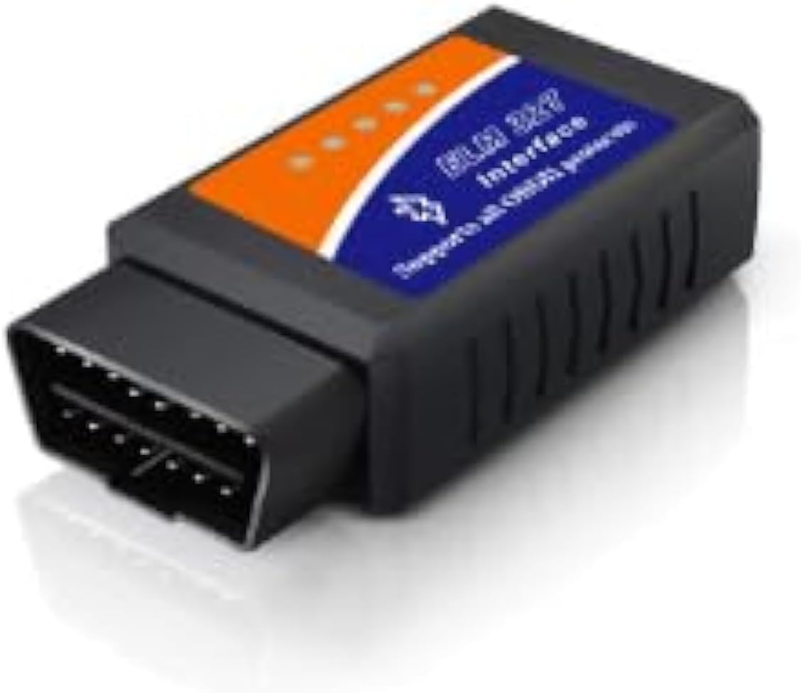 ELM327 OBD2 OBDII Bluetooth Scanner Adapter Code Reader for iOS Android Windows, Auto Car Diagnostic Code Reader ＆ Scan Tool,Read ＆ Clear Car Check Engine Light for Ford Lincoln Mazda Series Vehicles