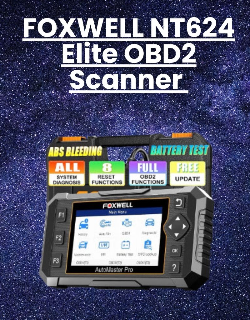 FOXWELL NT624 Elite OBD2 Scanner Review