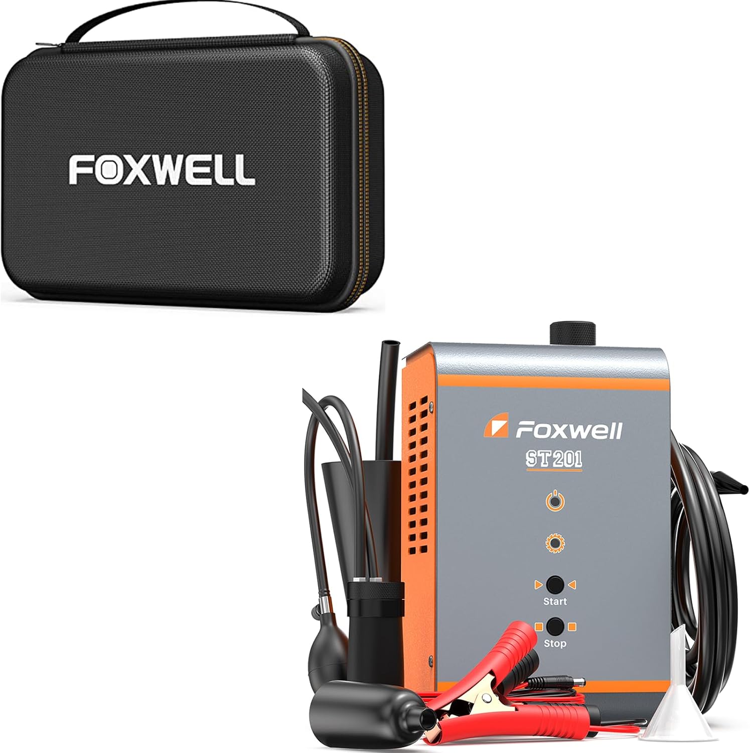 FOXWELL ST201 Portable CASE Smoke Machine Review