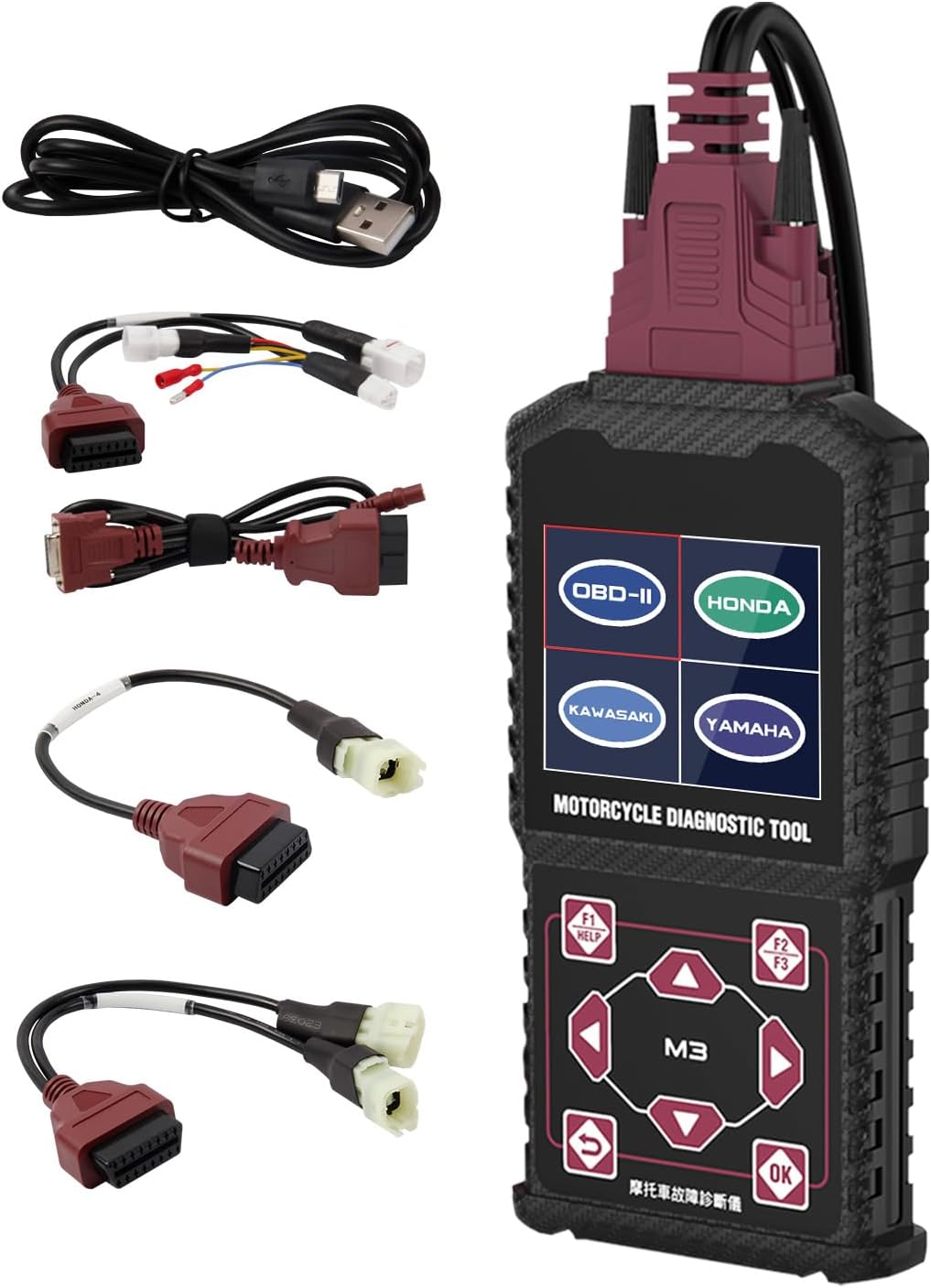 Motorcycle System Diagnostic Test Measurement Tools M3-A Review