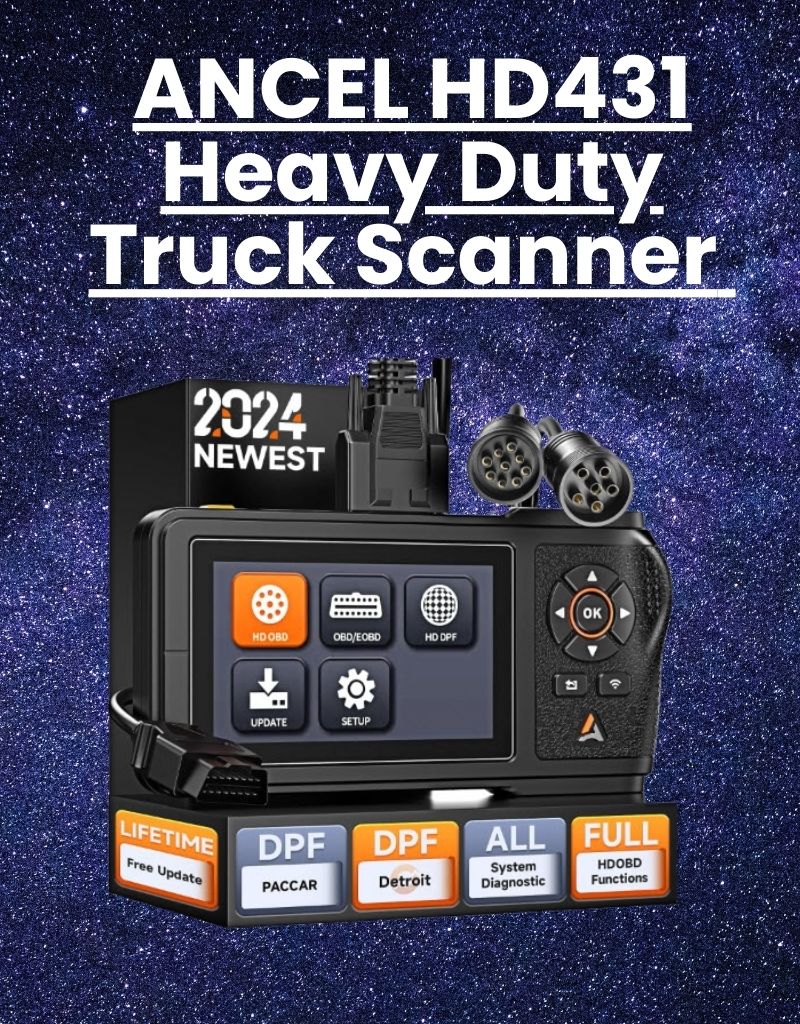 ANCEL HD431 Heavy Duty Truck Scanner
