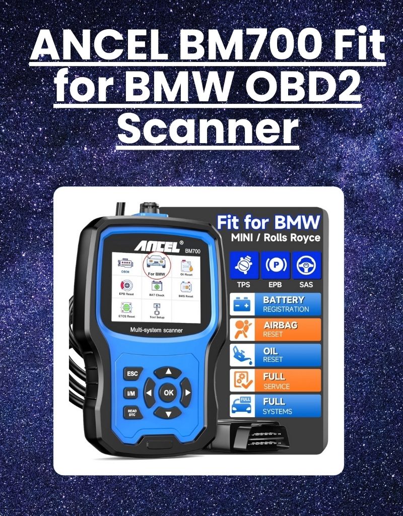 ANCEL BM700 Fit for BMW OBD2 Scanner