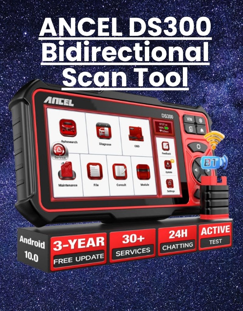 ANCEL DS300 Bidirectional Scan Tool Review