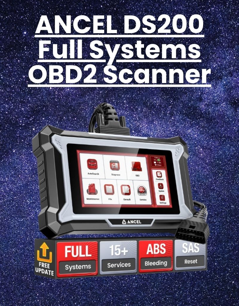 ANCEL DS200 Full Systems OBD2 Scanner