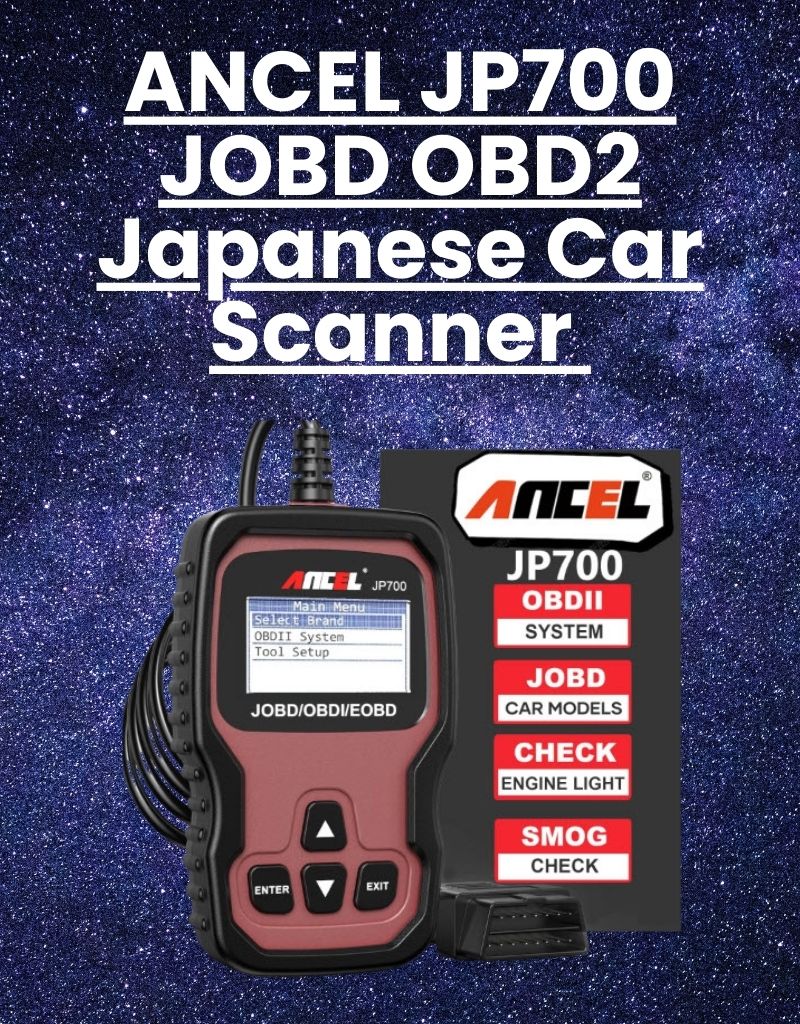ANCEL JP700 JOBD OBD2 Japanese Car Scanner Review