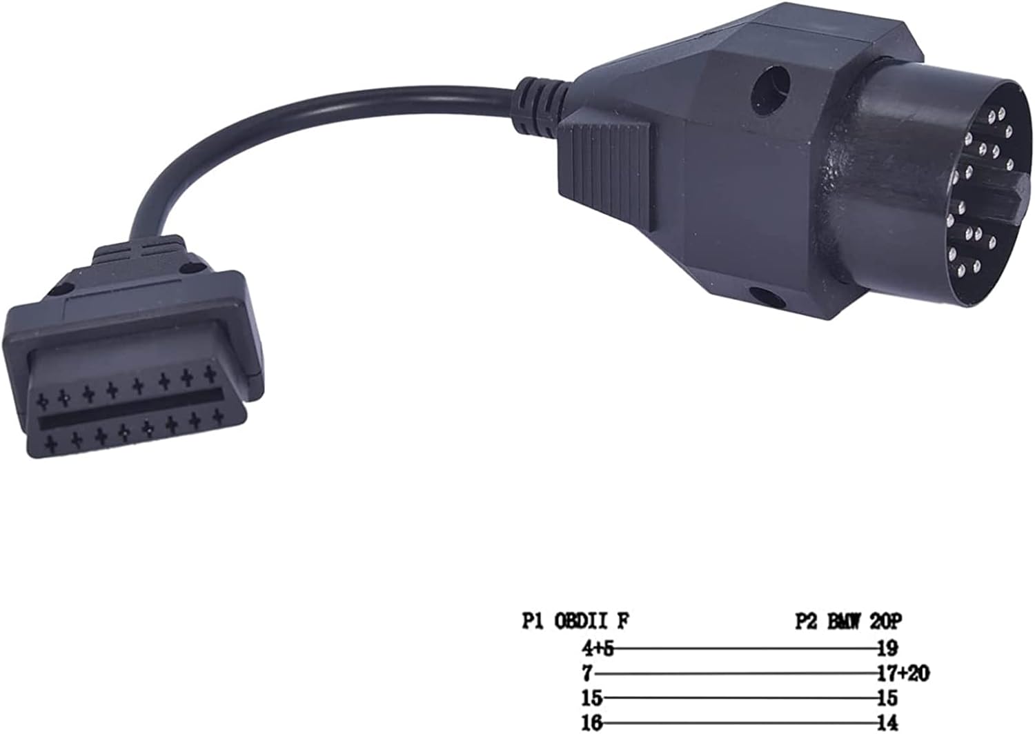 ANCEL BD300 with 20pin Female Adapter Bluetooth fits for BMW Full Systems Diagnostic Scan Tool Car Battery Registration Oil Light Service Automotive OBD2 Scanner OBDII Code Reader for All Vehicle
