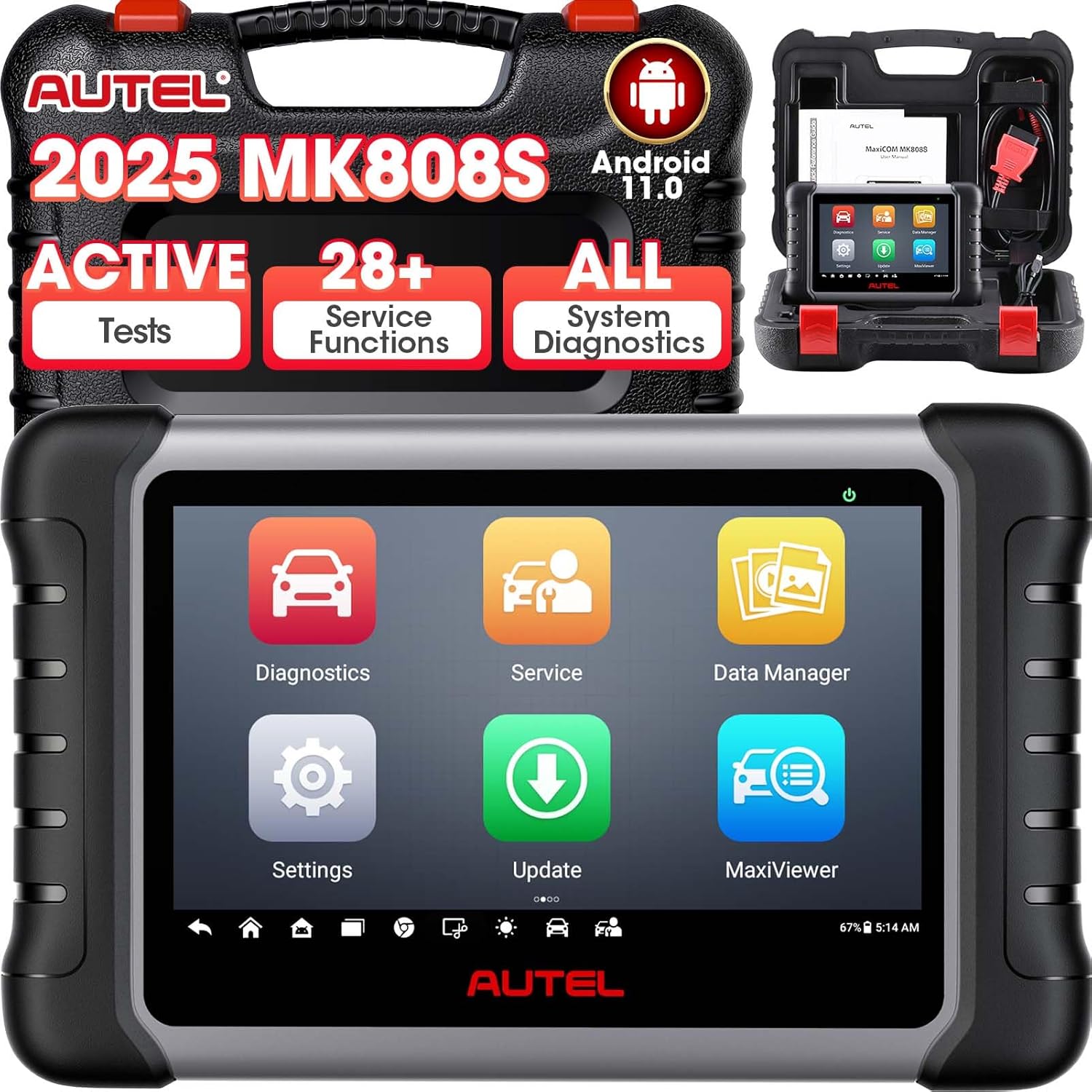 Autel MaxiCOM MK808S Scanner Review